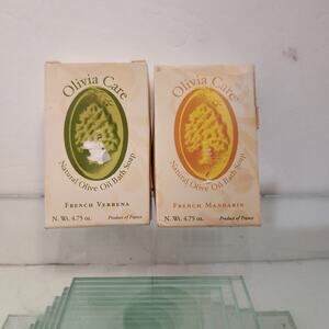 Lot of 2 Olivia Care Olive Oil Soap 4.75oz